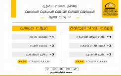 أربعة فرق تتأهل لنصف نهائي المسابقة الفرقية