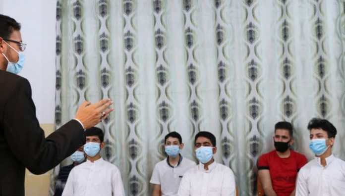 مشروع أمير القراء في النجف الأشرف يستأنف ورشاته التدريبية وسط اجراءات وقائية