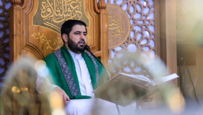 آيات تتلى ومعارف شتى تفيض بالصحن العباسي المطهر ضمن محافل عرش التلاوة