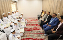 وفد من المركز الوطني لعلوم القرآن يزور مشاريع المعهد القرآنية