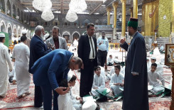 وفد من المركز الوطني لعلوم القرآن يزور مشاريع المعهد القرآنية