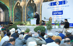 الصحن العباسي المطهر يحتضن محفلاً قرآنيًا احتفاءً بتخرج  ٤٠٠ طالب من طلبة الدورات القرآنية في بغداد