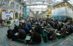 الصحن العباسي المطهر يحتضن محفلاً قرآنيًا احتفاءً بتخرج  ٤٠٠ طالب من طلبة الدورات القرآنية في بغداد