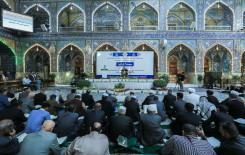 الصحن العباسي المطهر يحتضن محفلاً قرآنيًا احتفاءً بتخرج  ٤٠٠ طالب من طلبة الدورات القرآنية في بغداد