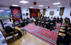 بمناسبة شهادة الإمام الصادق (عليه السلام) المَجمَع العلميّ يقيم مجلس عزاء في كربلاء