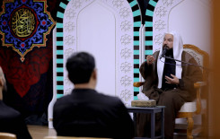 بمناسبة شهادة الإمام الصادق (عليه السلام) المَجمَع العلميّ يقيم مجلس عزاء في كربلاء