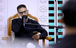 بمناسبة شهادة الإمام الصادق (عليه السلام) المَجمَع العلميّ يقيم مجلس عزاء في كربلاء