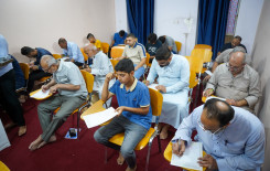 المَجمَع العلميّ يباشر بالامتحانات النهائية لدورات أحكام التلاوة والتجويد في بابل