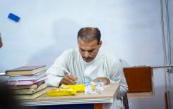 المَجمَع العلميّ يباشر بالامتحانات النهائية لدورات أحكام التلاوة والتجويد في بابل