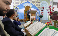 مزار الصحابي سلمان المحمدي يحتضن المحفل القرآني الذي يقيمه فرع المعهد في بغداد