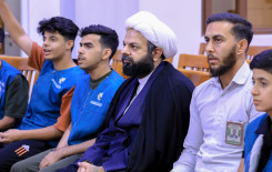 المَجمَع العلميّ يقيم محاضرة تربوية لطلبة مخيم (البذرة الواعدة) في كربلاء