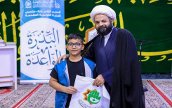 المَجمَع العلميّ يقيم محاضرة تربوية لطلبة مخيم (البذرة الواعدة) في كربلاء