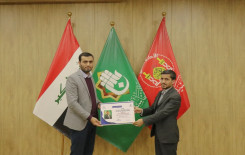 تحت شعار عام التحدي والمثابرة فرع النجف الأشرف يكرم الموظفين المتميزين في 2020