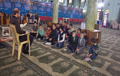 مشروع حفظ القرآن الكريم في بغداد يواصل دروسه للمشاركين