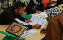 برعاية الهيئة القرانية في العتبات والمزارات ذي قار تحتضن 25 محطة قرانية في زيارة الأربعين 