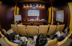 قسم الإعلام ومعهد القرآن الكريم يقيمان دورة لإعداد عرفاء الحفل لمنتسبي العتبة العباسية المقدسة