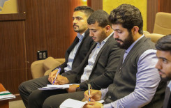 قسم الإعلام ومعهد القرآن الكريم يقيمان دورة لإعداد عرفاء الحفل لمنتسبي العتبة العباسية المقدسة