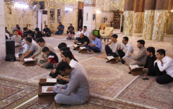 معهد القرآن الكريم فرع الهندية يحتفي بأحد طلبته لحصوله على معدل (99,14) في السادس الإعدادي