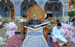 المؤمنون يُحيون جلسات الختمة القرآنية التعليميّة في الصحن العبّاسيّ المُطهّر