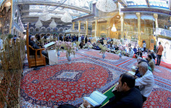 المؤمنون يُحيون جلسات الختمة القرآنية التعليميّة في الصحن العبّاسيّ المُطهّر