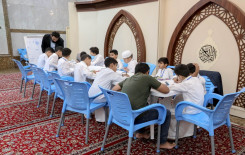 المجمع العلمي يقيم دروساً للرسم ضمن مشروع الدورات القرآنية الصيفية