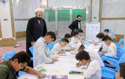 المجمع العلمي يقيم دروساً للرسم ضمن مشروع الدورات القرآنية الصيفية