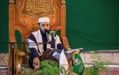 عرش التلاوة يواصل محافله في الصحن العباسي المطهر وسط حضور حاشد لزوار مرقد ابي الفضل العباس عليه السلام.