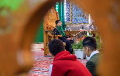 عرش التلاوة يواصل محافله في الصحن العباسي المطهر وسط حضور حاشد لزوار مرقد ابي الفضل العباس عليه السلام.