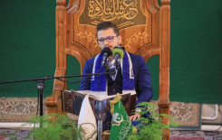 عرش التلاوة يواصل محافله في الصحن العباسي المطهر وسط حضور حاشد لزوار مرقد ابي الفضل العباس عليه السلام.
