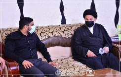 معتمد المرجعية الدينية  العليا في النجف الأشرف يزور معهد القرآن الكريم فرع بابل