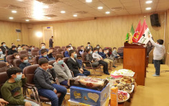 فرع النجف الأشرف يحي مناسبة مولد سيدة النساء (عليها السلام) بمحفلاً قرآنيًا مباركًا