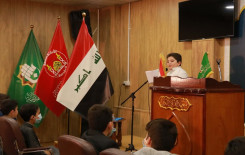 فرع النجف الأشرف يحي مناسبة مولد سيدة النساء (عليها السلام) بمحفلاً قرآنيًا مباركًا