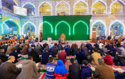 عرش التلاوة يواصل استضافة المؤسسات القرآنية في رحاب قمر العشرة (عليه السلام)