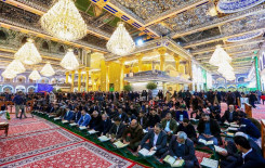 عرش التلاوة يواصل استضافة المؤسسات القرآنية في رحاب قمر العشرة (عليه السلام)