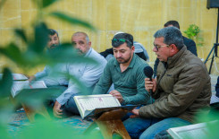 معهد القرآن الكريم يواصل إقامة الجلسة التعليمية في مقام الإمام الحجة (عج)