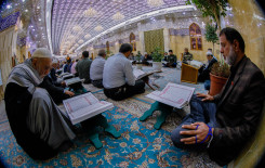 معهد القرآن الكريم يواصل إقامة الجلسة التعليمية في مقام الإمام الحجة (عج)