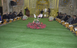 معهد القرآن الكريم فرع الهندية يقيم محفلاً قرآنياً في رحاب الإمامين العسكريين (عليهما السلام)