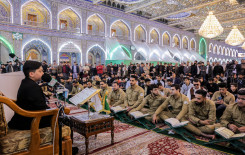 قسم القرآن الكريم في هيئة الحشد الشعبي بضيافة عرش التلاوة