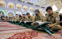 قسم القرآن الكريم في هيئة الحشد الشعبي بضيافة عرش التلاوة