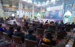 من رحاب صحن العلوية الشريفة -عليها السلام-  المجمع العلمي  يقيم أولى محافل منابر قرآنية في بابل