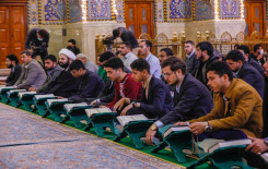 ضمن فعاليات مهرجان الإمام الباقر ( عليه السلام) معهد القرآن الكريم يُحي أمسية قرآنية