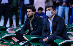 بين منائر الحرمين الشريفين معهد القرآن الكريم يقيم جلسة قرآنية توعوية تحت عنوان (شفاء ورحمة)