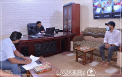 معهد القرآن الكريم فرع بابل التابع للمجمع العلمي للقرآن الكريم يستقبل الطلبة الجدد لمشروع الحقيبة القرآنية