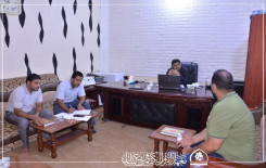 معهد القرآن الكريم فرع بابل التابع للمجمع العلمي للقرآن الكريم يستقبل الطلبة الجدد لمشروع الحقيبة القرآنية