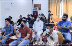 معهد القرآن الكريم فرع بابل التابع للمجمع العلمي للقرآن الكريم يستقبل الطلبة الجدد لمشروع الحقيبة القرآنية