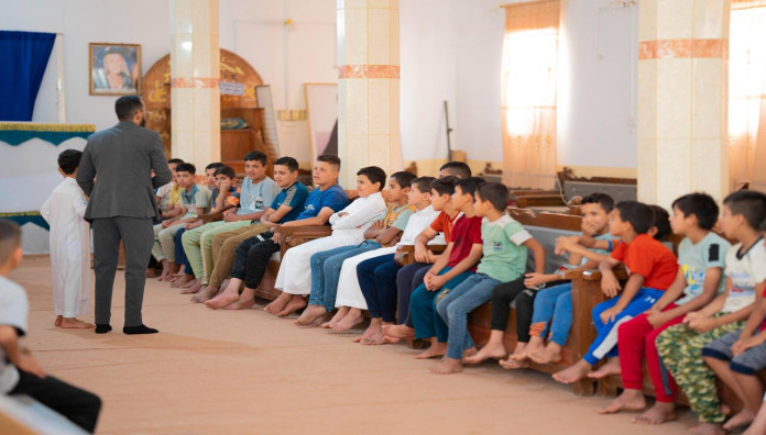 بمشاركة (4,000) طالب .. المَجمَع العلميّ يُطلق الدورات الصيفية في قضاء الهندية