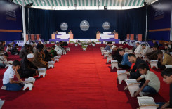 منتسبو القوات الأمنية يشاركون في الختمة القرآنية الرمضانية بمحافظة بابل