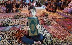 قرّاء معهد القرآن الكريم يشاركون بإحياء المجالس الحسينية في بغداد