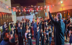 قرّاء معهد القرآن الكريم يشاركون بإحياء المجالس الحسينية في بغداد