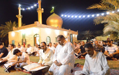 تزامناً مع ذكرى استشهاد سفير الحسين (ع) معهد القرآن الكريم / فرع الهندية يقيم محفلاً قرآنياً مباركاً